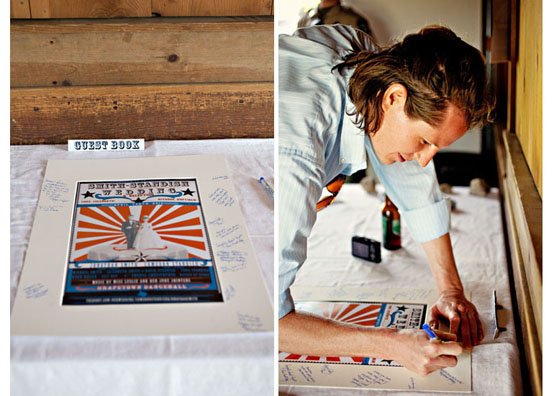 Creative Guest Books - Sign a poster