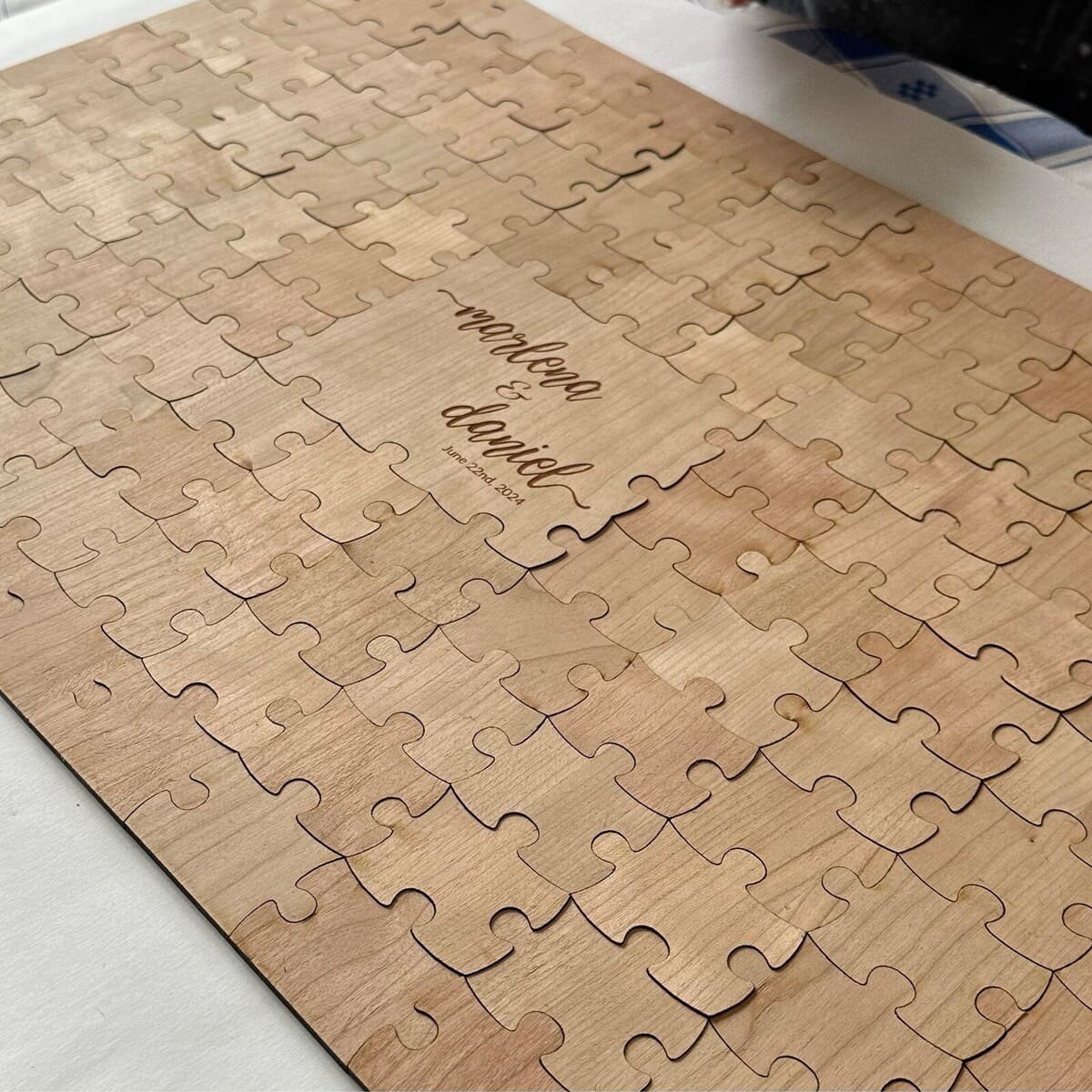 Rustic Wedding Puzzle