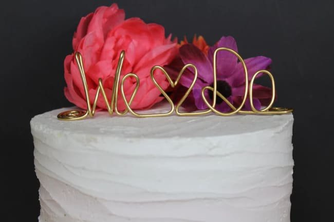 We do cake topper